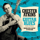Chet Atkins - Guitar Blues / Brown Eyes a'Cryin' in the Rain - Blue Vinyl