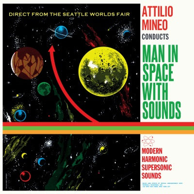 Attilio Mineo - Man in Space with Sounds - Colored Vinyl!
