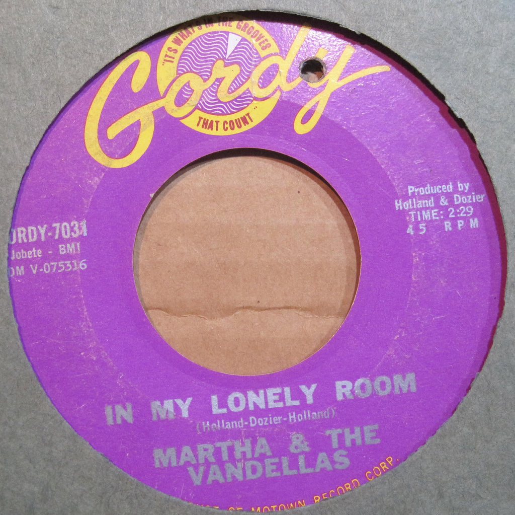 Martha & The Vandellas - In my Lonely Room b/w A Tear For The Girl