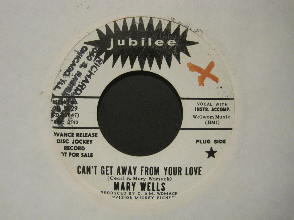 Mary Wells - Can't Get Away From Your Love b/w Woman In Love