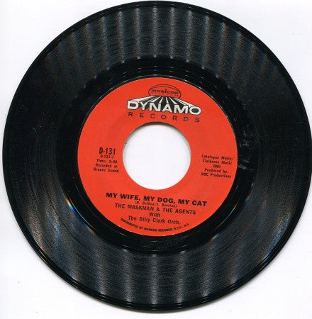 Maskman & the Agents - Love Bandito / My Wife, My Dog, My Cat