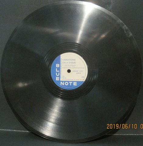 Meade Lux Lewis - Feelin' Tomorrow Like I Feel Today b/w School of Rhythm