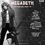 Megadeth - Live at Sao Paolo do Brasil, 1995 - 180g colored vinyl