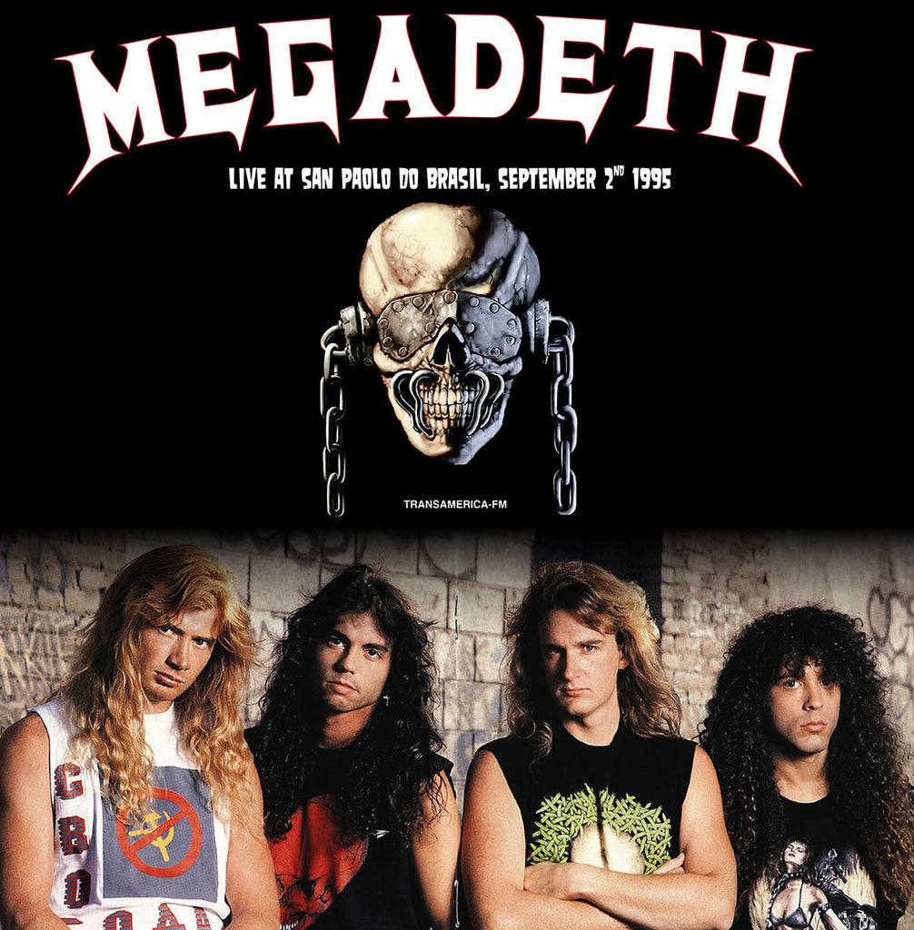 Megadeth - Live at Sao Paolo do Brasil, 1995 - 180g colored vinyl