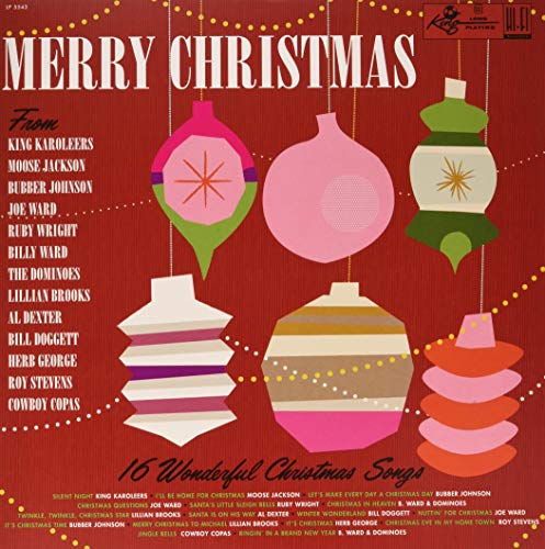 Various - Merry Christmas from King Records on LTD RED vinyl