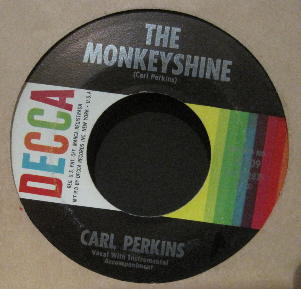 Carl Perkins - Let My Baby Be b/w The Monkeyshine
