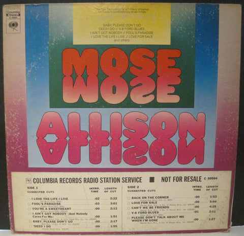 Mose Allison - Retrospective