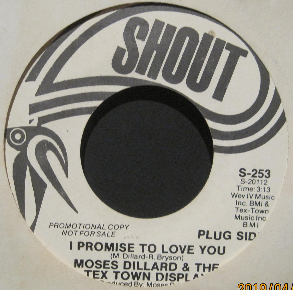 Moses Dillard & The Tex Town Display - I Promise To Love You b/w We Gotta Come Together