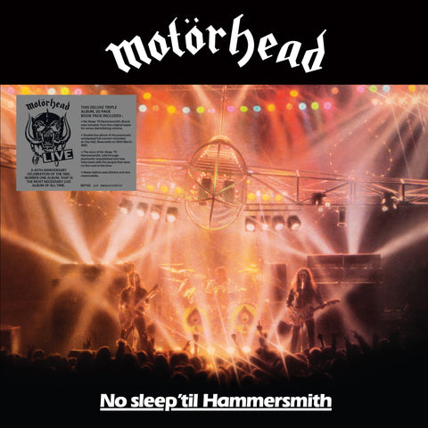Motorhead - No Sleep 'til Hammersmith - 3 LP 40th Anniversary Edition