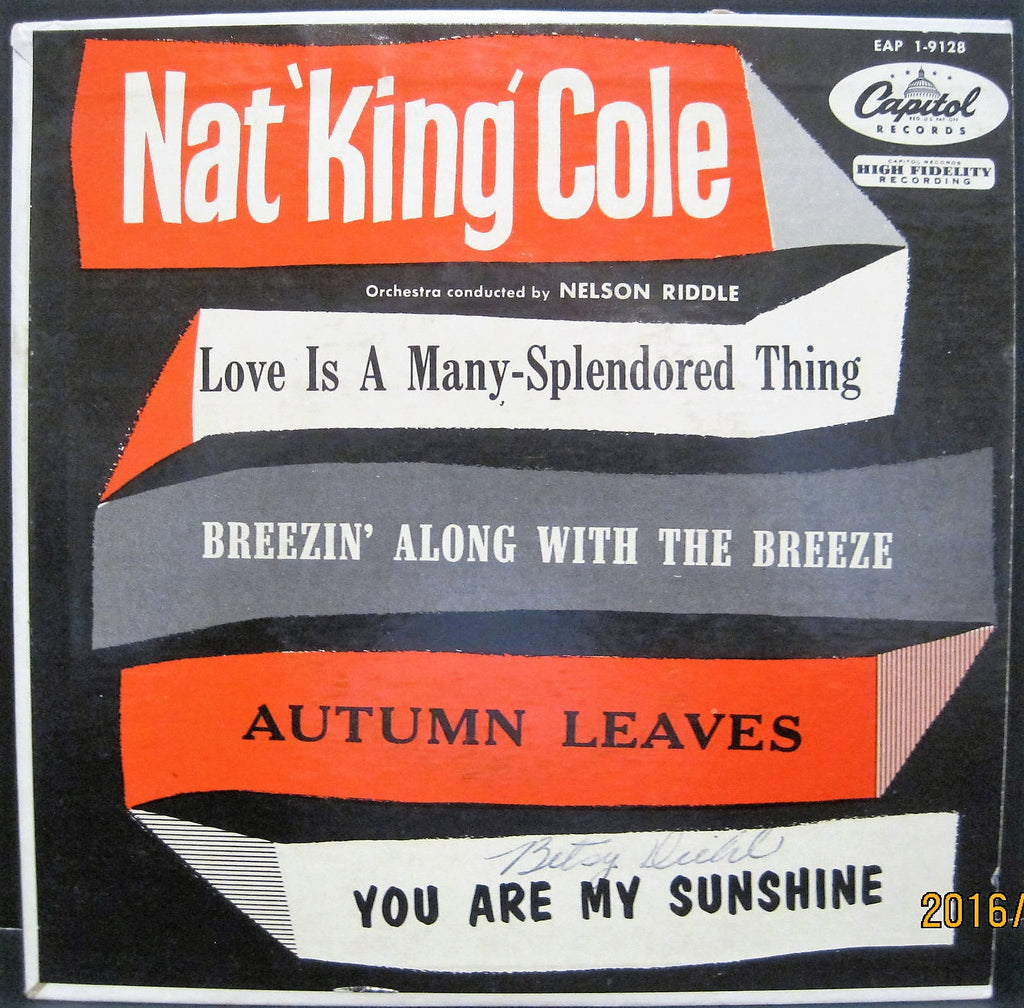 Nat 'King' Cole - Love Is A Many Splendored Thing EP