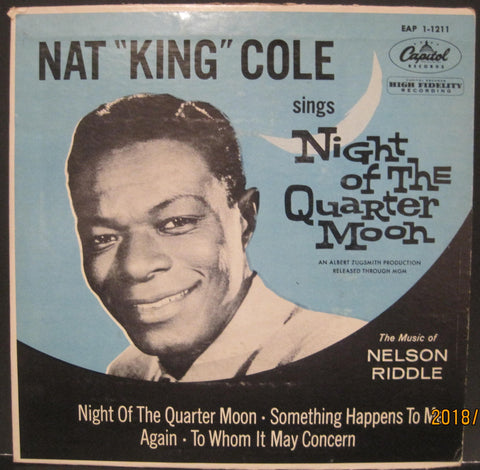 Nat King Cole Sings Night of The Quarter Moon Ep