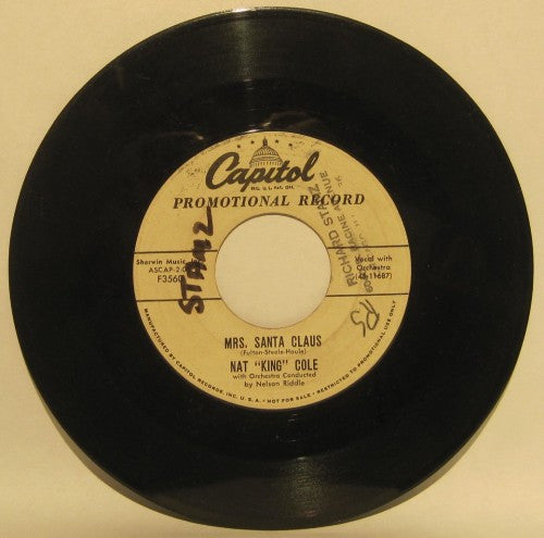 Nat King Cole - Take me back to Toyland/ Mrs. Santa Claus