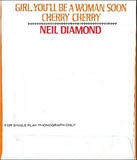 Neil Diamond - Girl, You'll be a Woman Soon / Cherry Cherry - Hip-Pocket Record