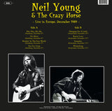 Neil Young - Live in Europe 1989 - import 180g