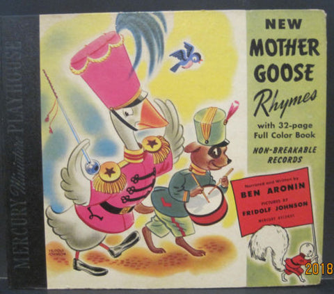 New Mother Goose Rhymes - Mercury Records 78rpm Album