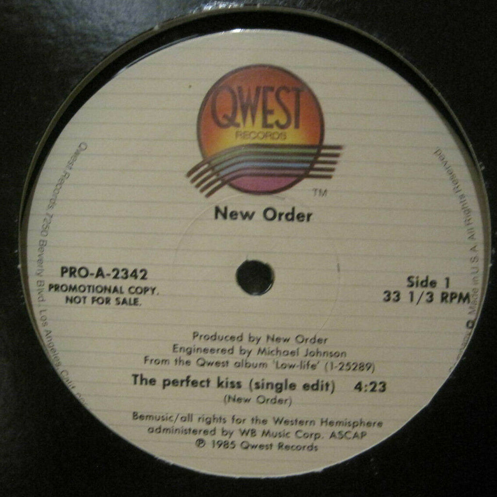 New Order - The Perfect Kiss Promo 12"
