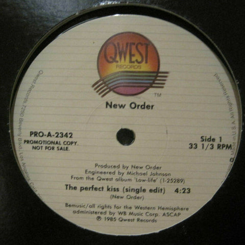 New Order - The Perfect Kiss Promo 12"