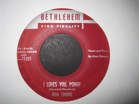 Nina Simone - I Loves You, Porgy b/w Love Me or Leave Me