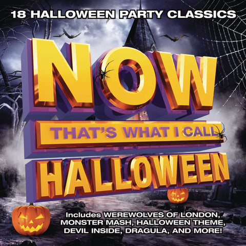 Various - Now That's What I Call Halloween - 2 LPs on limited colored vinyl