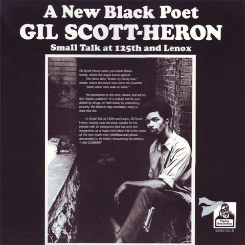 Gil Scott-Heron - Small Talk at 125th and Lenox - import