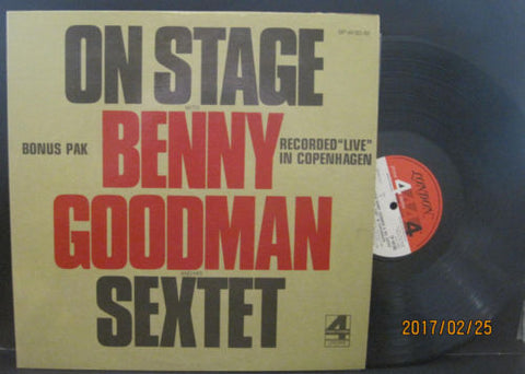 Benny Goodman and His Sextet - On Stage