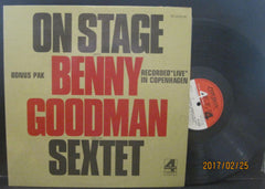 Benny Goodman and His Sextet - On Stage