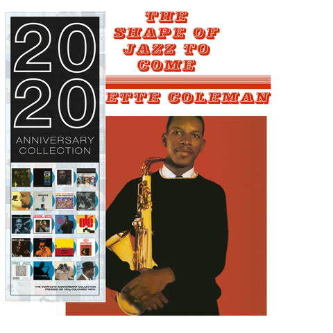 Ornette Coleman - The Shape of Jazz to Come - 180g import on colored vinyl