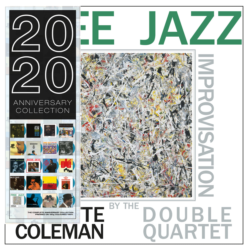 Ornette Coleman - Free Jazz - 180g import on colored vinyl "blue" series