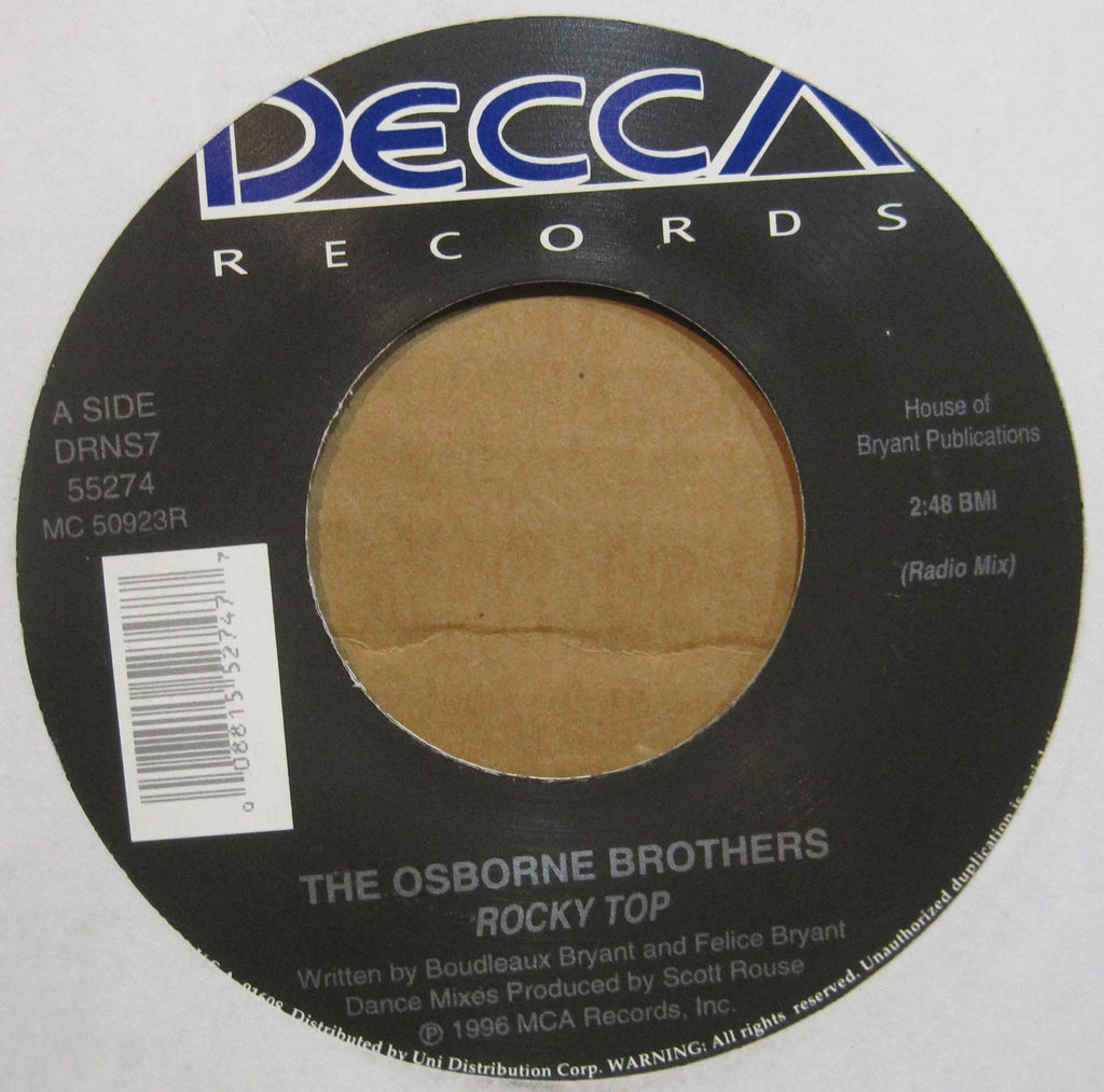 Osborne Brothers - Rocky Top (Radio Mix) b/w Rocky Top (Original Version)