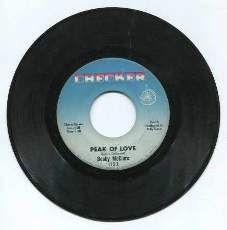 Bobby McClure - Peak of Love/ You Got me Baby