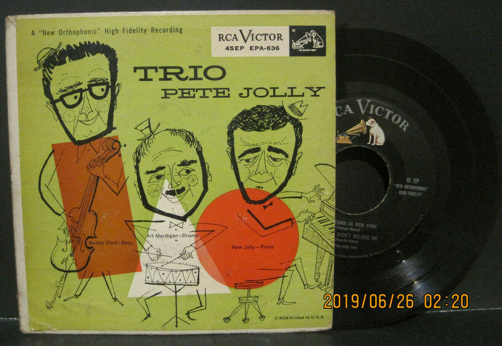 Pete Jolly Trio RCA Ep