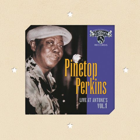Pinetop Perkins "Live at Antone's" Vol. 1 - 2 LP set w/ download
