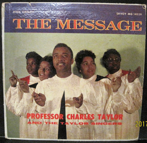 Professor Charles Taylor - The Message