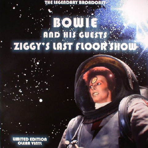 David Bowie - Ziggy's Last Floor Show - Import LP - Limited CLEAR vinyl w/ bonus magazine