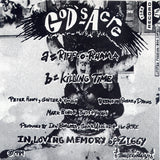 God's Acre - Riff-o-Rhama b/w Killing Time - Black Sleeve - Red Vinyl - Super Limited