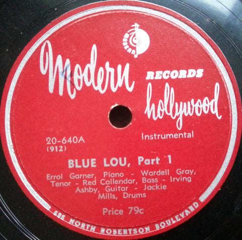 Errol Garner - Blue Lou, Part 1 & 2