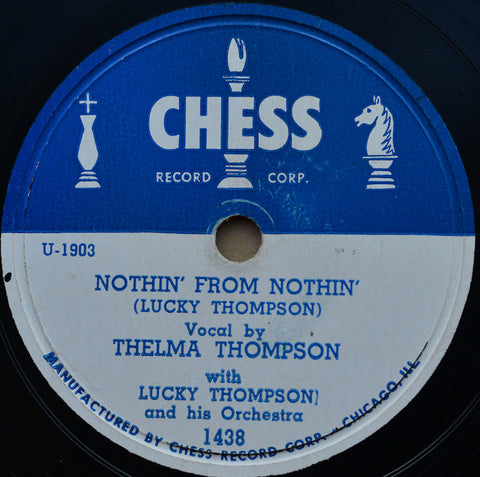 Lucky Thompson - Slow Drag b/w Nothin' From Nothin' (w/ Thelma Thompson)