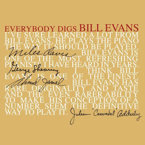 Bill Evans - Everybody Digs Bill Evans 180g import