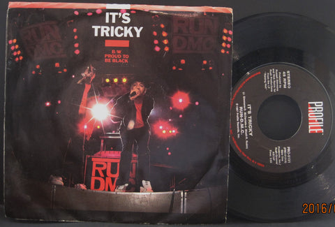 RUN DMC - It's Tricky b/w Proud to be Black