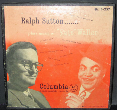 Ralph Sutton Plays The Music of Fats Waller (45rpm Box Set)