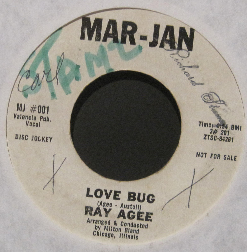 Ray Agee - Love Bug b/w These Things Are True  PROMO