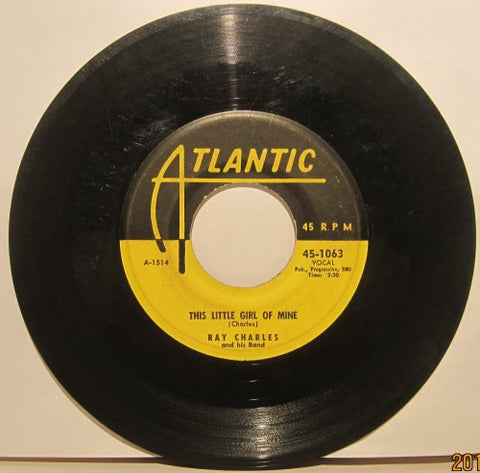 Ray Charles - A Fool for You/ This Little Girl of Mine