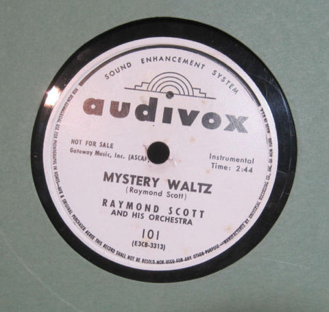 Raymond Scott - Mystery Waltz b/w Shadow Dance