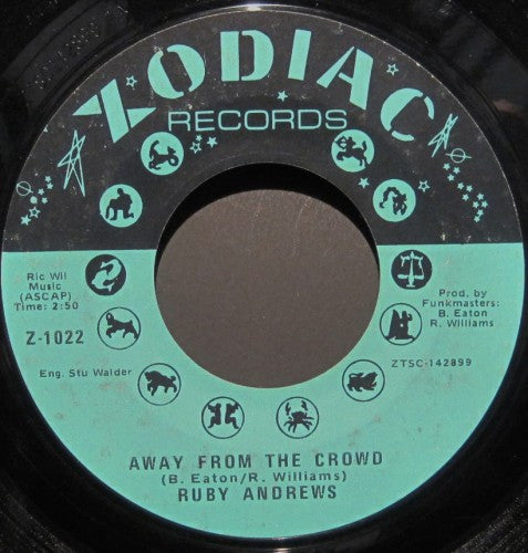 Ruby Andrews - Away From The Crowd/ Hound Dog