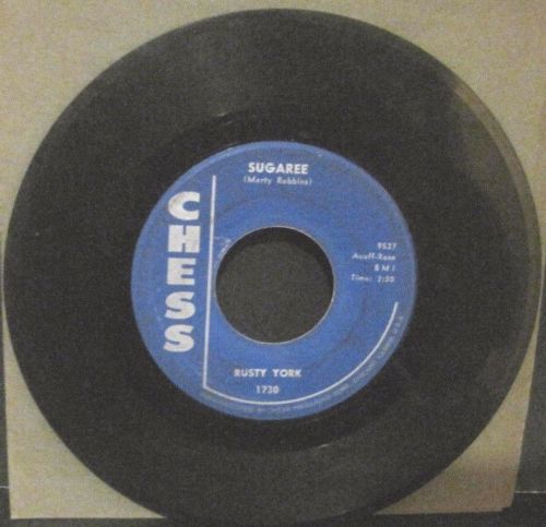 Rusty York - Sugaree b/w Red Rooster
