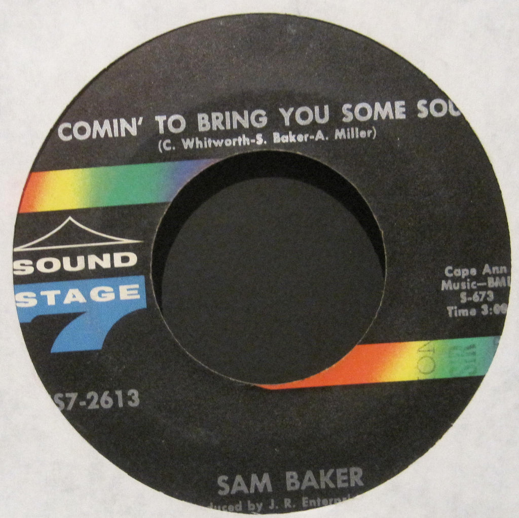 Sam Baker - Comin' To Bring You Some Soul b/w I Can't Break Away