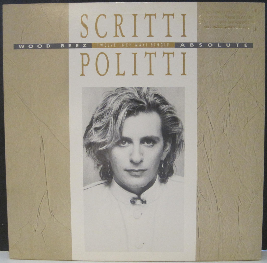 Scritti Politti - Wood Beez b/w Absolute  12"