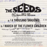 Seeds - A Thousand Shadows / The March of the Flower Children w/ PS