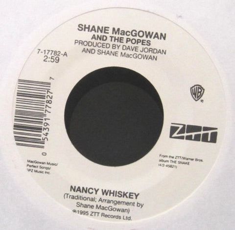 Shane McGowan and The Popes - Nancy Whiskey b/w That Woman's Got Me Drinking