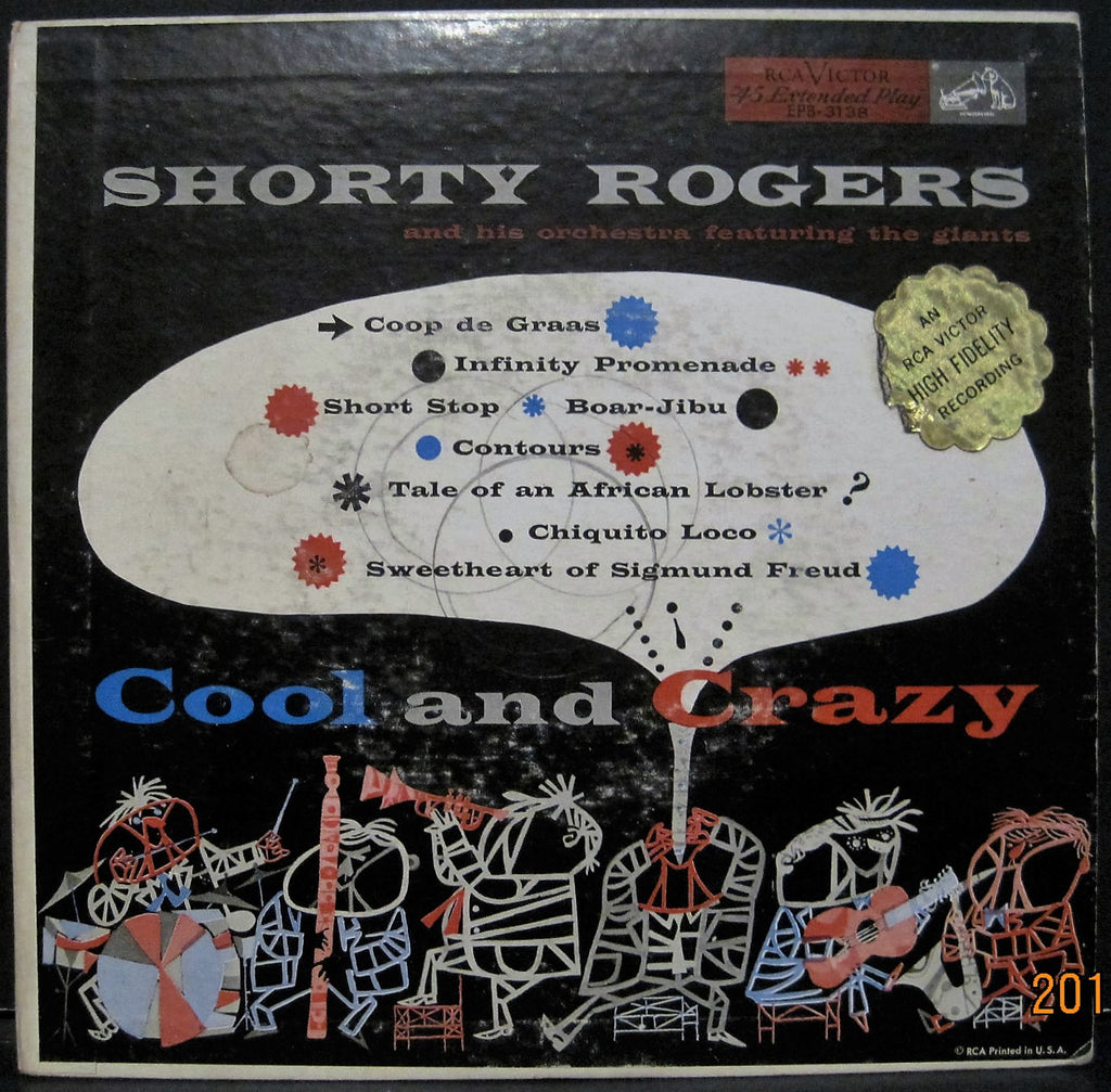 Shorty Rogers - Cool and Crazy  Two EP Set